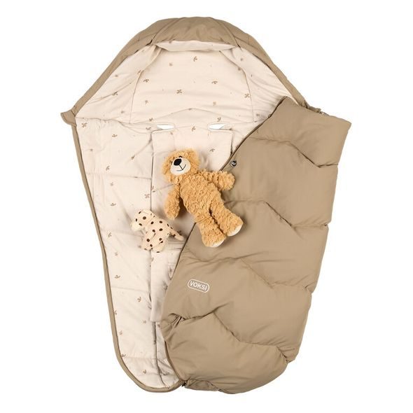 VOKSI EXPLORER DARK SAND CLOVER - FUSAKY DO KOČÁRKU - KOČÁRKY A PŘÍSLUŠENSTVÍ