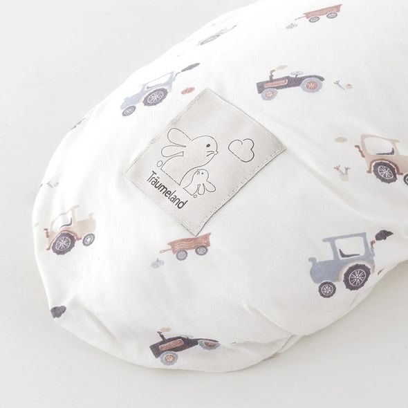 TRÄUMELAND KOJÍCÍ POLŠTÁŘ ELASTICKÝ LITTLE FARM BLAU - KOJÍCÍ POLŠTÁŘE - KRMENÍ