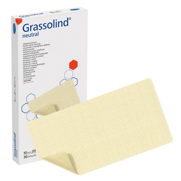 HARTMANN GRASSOLIND NEUTRAL 10 X 20 CM 30 KS - NÁPLASTI - KOUPÁNÍ A ZDRAVÍ