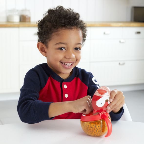 SKIP HOP ZOO NÁDOBA NA SUŠENKY - LIŠKA 12M+ - KRABIČKY NA SVAČINU - KRMENÍ