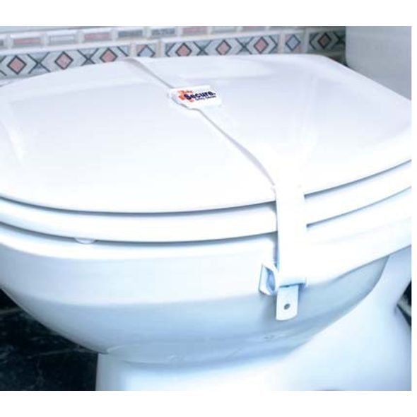 BABY SECURE ZÁMEK OTEVÍRÁNÍ POKLOPU WC - BEZPEČNOST DĚTÍ V DOMÁCNOSTI - KOUPÁNÍ A ZDRAVÍ