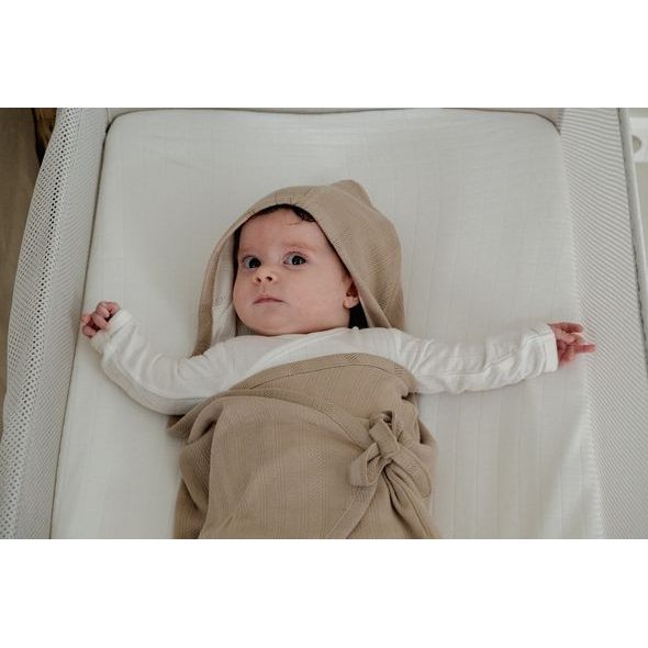 LODGER WRAPPER NEWBORN POINTELLE SHELL - ZAVINOVAČKY - SPINKÁNÍ