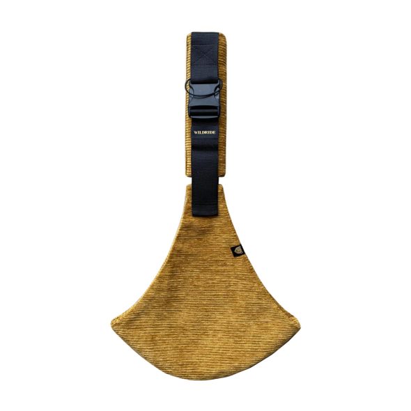 WILDRIDE DĚTSKÉ NOSÍTKO CORDUROY GOLD - NOSÍTKA - NOŠENÍ & SPORT