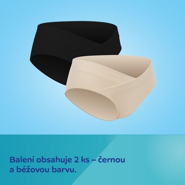 CANPOL BABIES TĚHOTENSKÉ KALHOTKY S NÍZKÝM PASEM MUMFIT S/M 2KS - TĚHOTENSKÉ SPODNÍ PRÁDLO - PRO MAMINKY