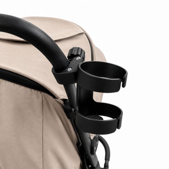 PETITE&MARS DRŽÁK NÁPOJŮ CUP BLACK - DRŽÁKY NA PITÍ - KOČÁRKY A PŘÍSLUŠENSTVÍ