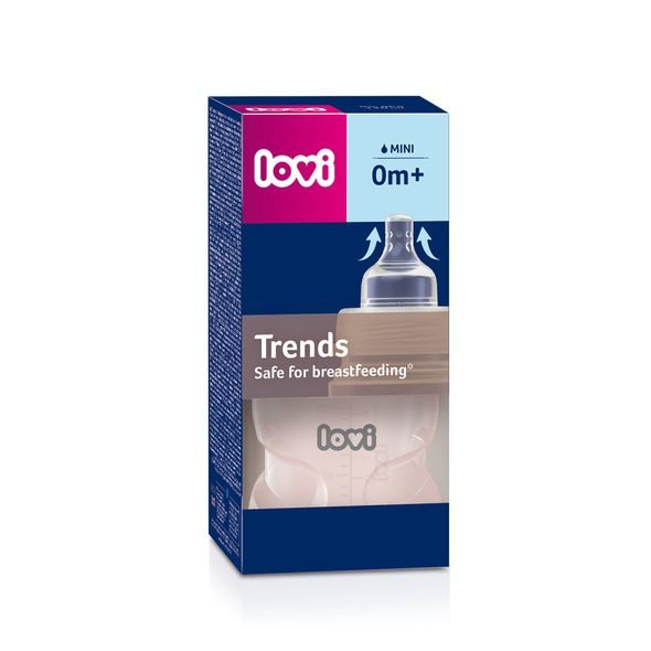 LOVI LAHEV TRENDS 120ML RŮŽOVÁ - KOJENECKÉ LAHVE - KRMENÍ
