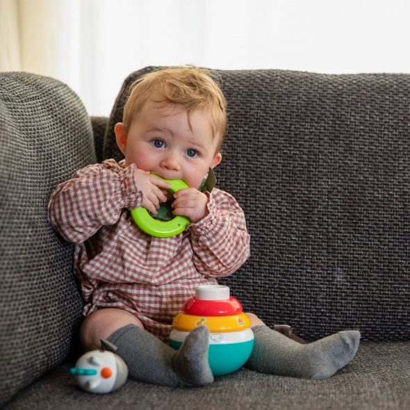 BO JUNGLE PLASTOVÁ HRAČKA B-ROLLY POLLY UNICORN - STOHOVACÍ HRAČKY - PRO DĚTI