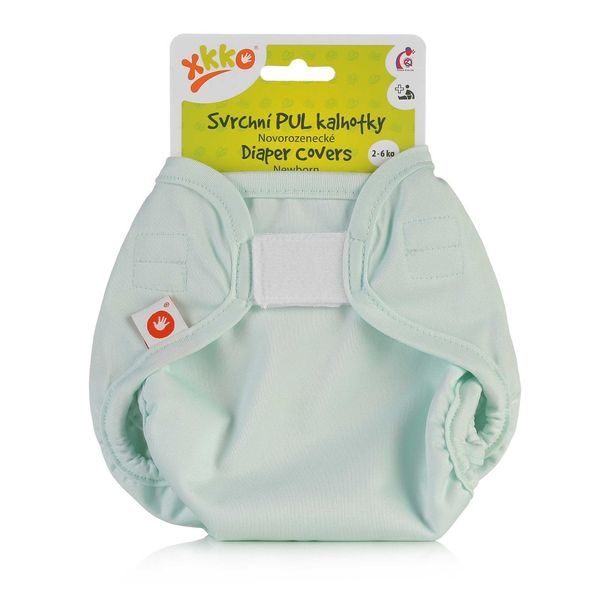 KIKKO SVRCHNÍ PUL KALHOTKY XKKO NEWBORN PASTEL MINT - PLENKOVÉ KALHOTKY - PŘEBALOVÁNÍ