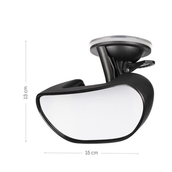 ZOPA MALÉ ZPĚTNÉ ZRCÁTKO DELUXE - ZRCÁTKA DO AUTA - AUTOSEDAČKY A PŘÍSLUŠENSTVÍ