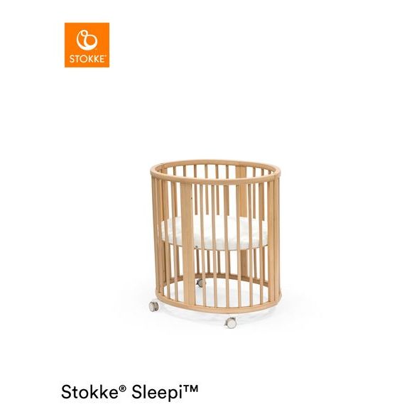 STOKKE® SLEEPI™ MINI V3 + MATRACE + PROSTĚRADLO - DŘEVĚNÉ POSTÝLKY - SPINKÁNÍ