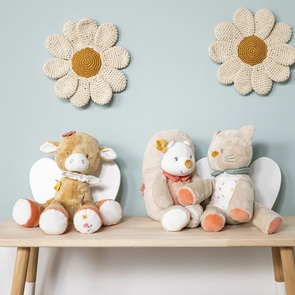 NATTOU JEŽEK PLYŠOVÝ PŘÍTULNÝ ZOE 30 CM MILA, ZOE & LANA - PLYŠOVÁ ZVÍŘATA - PRO DĚTI