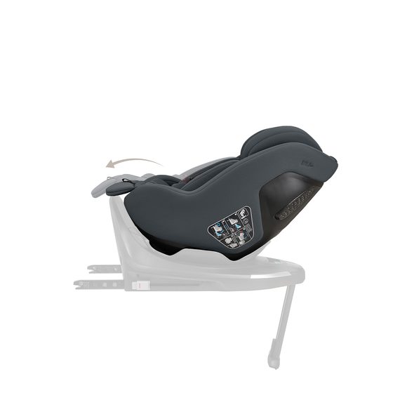 KIKKABOO SET I-CLASS 360 I-SIZE AUTOSEDAČKA 40-87CM + AUTOSEDAČKA 40-105CM + ZÁKLADNA OTOČNÁ GRAPHITE - AUTOSEDAČKY 0-13KG - AUTOSEDAČKY A PŘÍSLUŠENSTVÍ
