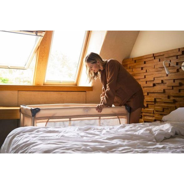 MOMI CESTOVNÍ POSTÝLKA MOMI BELOVE PLUS BÉŽOVÁ - CESTOVNÍ POSTÝLKY - SPINKÁNÍ