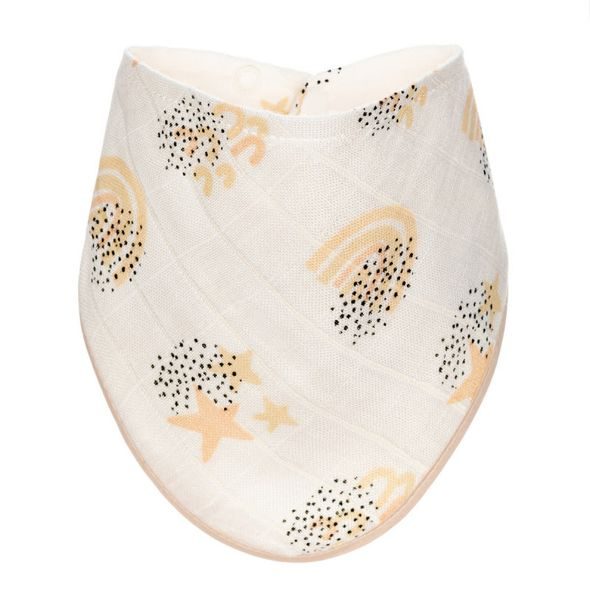 T-TOMI BIO BAMBUSOVÝ SLINTÁČEK S POTISKEM - BRYNDÁKY - KRMENÍ