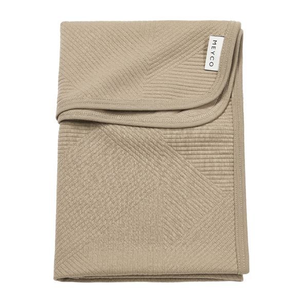 MEYCO ŽAKÁROVÁ DEKA PURE - TAUPE - DĚTSKÉ DEKY PRO MIMINKA - SPINKÁNÍ