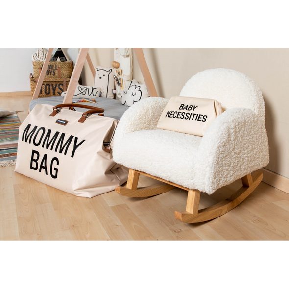 CHILDHOME KŘESLO DĚTSKÉ HOUPACÍ TEDDY OFF WHITE - KŘESÍLKA - SPINKÁNÍ