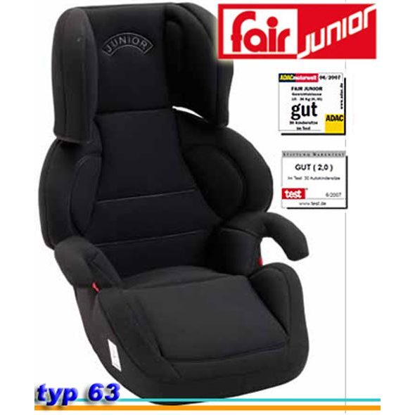 FAIR JUNIOR - AUTOSEDAČKY 15-36KG - AUTOSEDAČKY A PŘÍSLUŠENSTVÍ