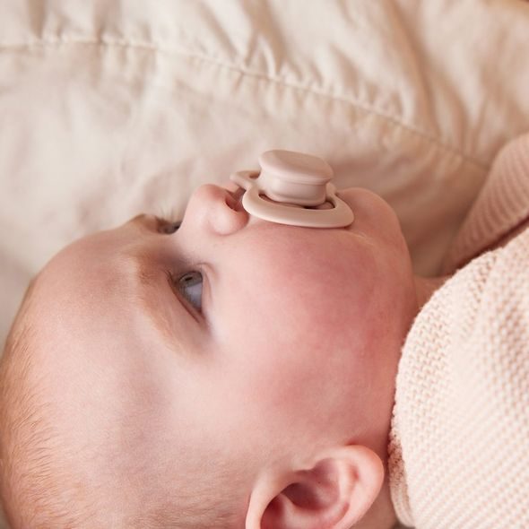 B.BOX DUDLÍKY SILIKONOVÉ 0-6M, 2KS - BLUSH/LATTE - ŠIDÍTKA A DOPLŇKY - KRMENÍ