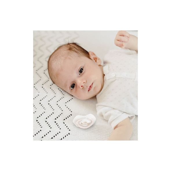 CANPOL BABIES SET SYMETRICKÝCH SILIKONOVÝCH DUDLÍKŮ 6-18M ROYAL BABY RŮŽOVÝ - ŠIDÍTKA A DOPLŇKY - KRMENÍ