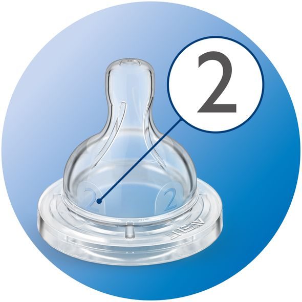 PHILIPS AVENT DUDLÍK ANTI-COLIC/CLASSIC+ 2 POMALÝ PRŮTOK 2KS - SAVIČKY A PÍTKA - KRMENÍ