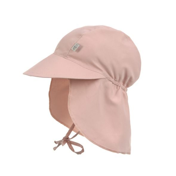 LÄSSIG SPLASH SUN PROTECTION FLAP HAT PEACH 19-36 MO. - ČEPIČKY A KLOBOUČKY - PRO DĚTI