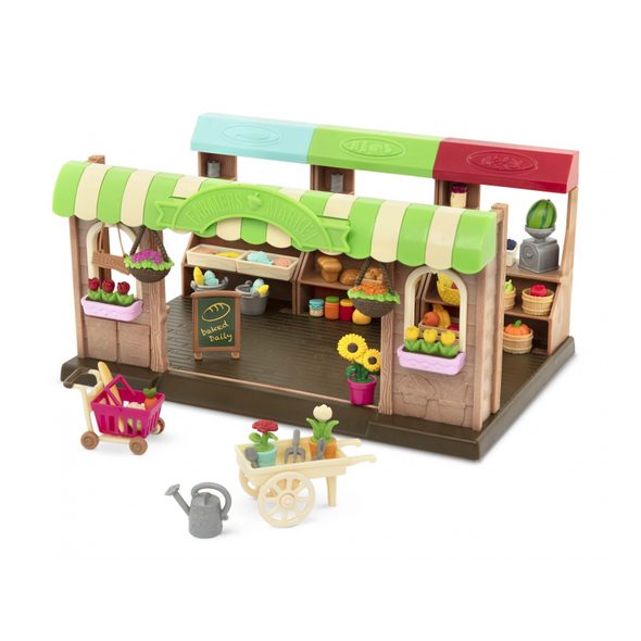 LI'L WOODZEEZ FARMÁŘSKÝ OBCHOD - DOPLŇKY PRO FIGURKY - PRO DĚTI