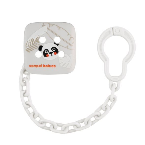 CANPOL BABIES ŘETÍZEK NA DUDLÍK BABIESBOO PANDA - ŠIDÍTKA A DOPLŇKY - KRMENÍ