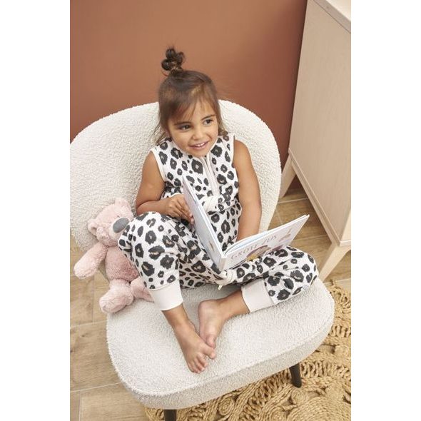 MEYCO JUMPER VEL.104 - LEOPARD SAND MELANGE - SPACÍ PYTLE - SPINKÁNÍ