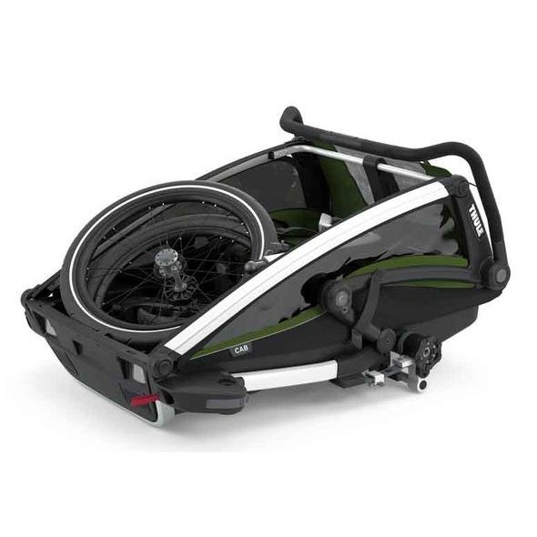 THULE CHARIOT CAB DOUBLE CYPRESS GREEN - VOZÍKY ZA KOLO - NOŠENÍ & SPORT