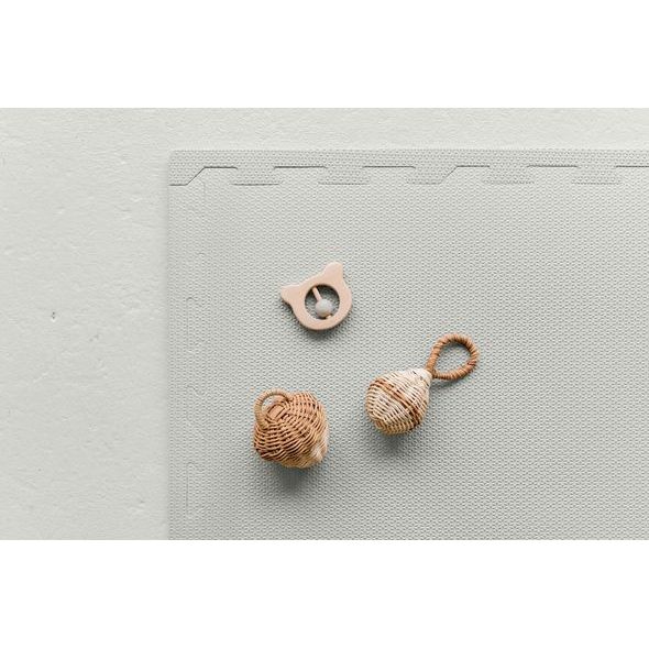 3 SPROUTS PĚNOVÁ HRACÍ PODLOŽKA TURTLEDOVE GREY - HRACÍ PODLOŽKY NA ZEM - SPINKÁNÍ