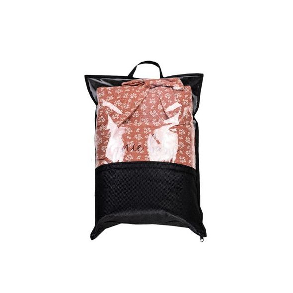 ENIE BABY MUŠELÍNOVÝ KAPSÁŘ MELANGE SE ZLATÝMI KVĚTY - POVLEČENÍ DO POSTÝLKY - SPINKÁNÍ