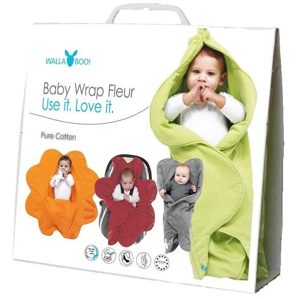 WALLABOO BABY WRAP FLEUR - ZAVINOVAČKY DO AUTOSEDAČKY - AUTOSEDAČKY A PŘÍSLUŠENSTVÍ