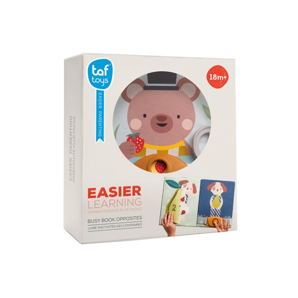 TAF TOYS KNÍŽKA S AKTIVITAMI FANTASY BUSY BOOK - KNÍŽKY PRO NEJMENŠÍ - PRO DĚTI