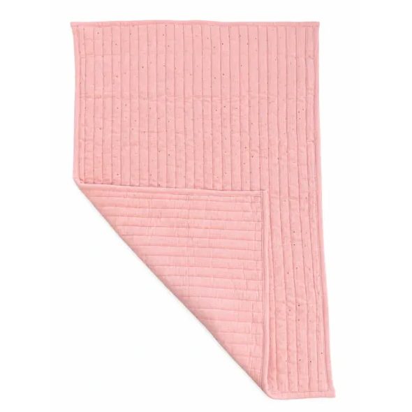 ENIE BABY RŮŽOVÁ MUŠELÍNOVÁ DEKA - PODLOŽKA - DĚTSKÉ DEKY PRO MIMINKA - SPINKÁNÍ