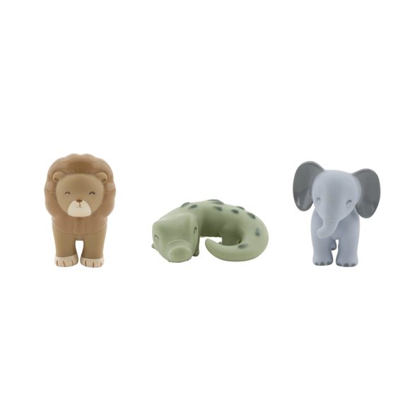 LITTLE DUTCH HRAČKY DO VODY ZVÍŘÁTKA 3 KS SAFARI FRIENDS - LITTLE DUTCH - PRO DĚTI