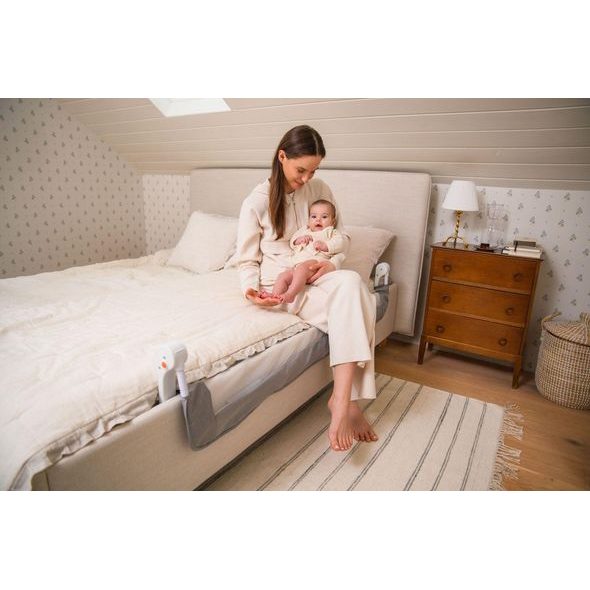 MOMI ZÁBRANA NA POSTEL MOMI LEXI XL PLUS ŠEDÁ - ZÁBRANY NA POSTEL - SPINKÁNÍ