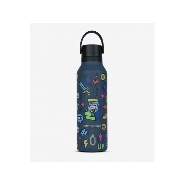 RUNBOTT TERMOLÁHEV MII 600 ML RETRO GAMER OCEAN - TERMOOBALY A TERMOSKY - KRMENÍ