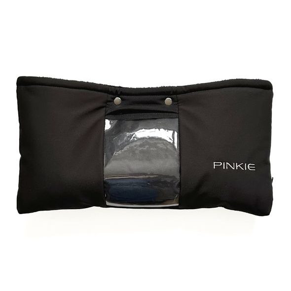 RUKÁVNÍK PINKIE SOFTSHELL BLACK CASE - RUKÁVNÍKY NA KOČÁREK - KOČÁRKY A PŘÍSLUŠENSTVÍ