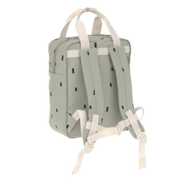 LÄSSIG MINI SQUARE BACKPACK HAPPY PRINTS LIGHT OLIVE - BATOHY A TAŠKY - PRO DĚTI