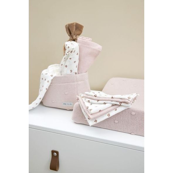 MEYCO MUŠELÍNOVÁ PLENA-ŽÍNKA 3-BALENÍ - MINI PANTHER SOFT PINK - ŽÍNKY A HOUBIČKY - KOUPÁNÍ A ZDRAVÍ