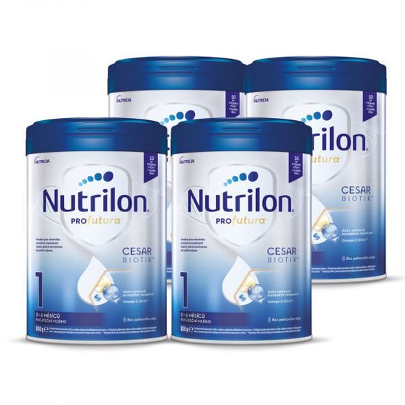 NUTRILON 1 PROFUTURA CESARBIOTIK 4X800G - KOJENECKÁ MLÉKA - KRMENÍ