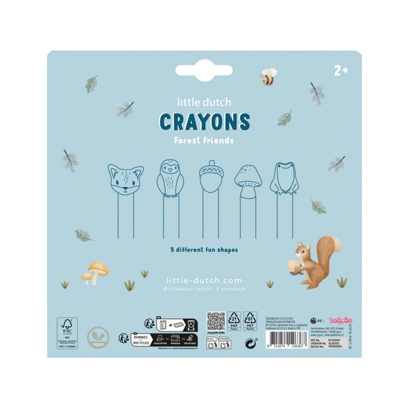 LITTLE DUTCH VOSKOVKY 5 KS FOREST FRIENDS - FOREST FRIENDS - PRO DĚTI