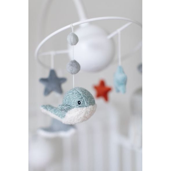 FLOW HUDEBNÍ KOLOTOČ NA POSTÝLKU OCEAN - KOLOTOČE NA POSTÝLKU - PRO DĚTI