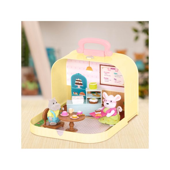 LI'L WOODZEEZ SADA V KUFŘÍKU CUKRÁRNA - DOPLŇKY PRO FIGURKY - PRO DĚTI