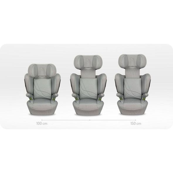 MOMI AUTOSEDAČKA MOMI MEI ŠEDÁ - AUTOSEDAČKY 9-36KG - AUTOSEDAČKY A PŘÍSLUŠENSTVÍ