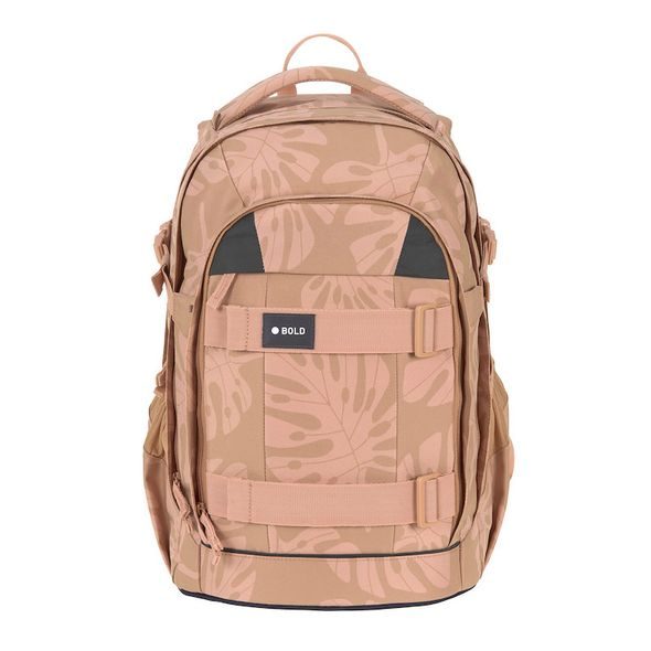 LÄSSIG ŠKOLNÍ BATOH ORIGIN BOLD LEAVES CARAMEL - BATOHY A TAŠKY - PRO DĚTI