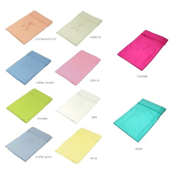 EMITEX DEKA LETNÍ 80X100CM S VÝŠIVKOU - DĚTSKÉ DEKY PRO MIMINKA - SPINKÁNÍ