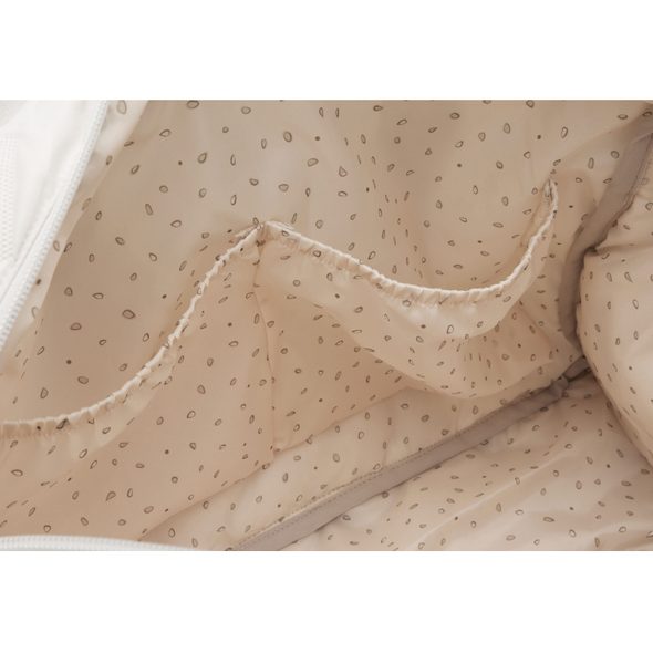 JOLLEIN PŘEBALOVACÍ TAŠKA EMBOSSED LILY SAND - PŘEBALOVACÍ TAŠKY - KOČÁRKY A PŘÍSLUŠENSTVÍ