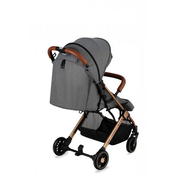 MOMI ESTELLE ŠEDÝ SE ZLATÝM RÁMEM - SPORTOVNÍ KOČÁRKY - KOČÁRKY A PŘÍSLUŠENSTVÍ