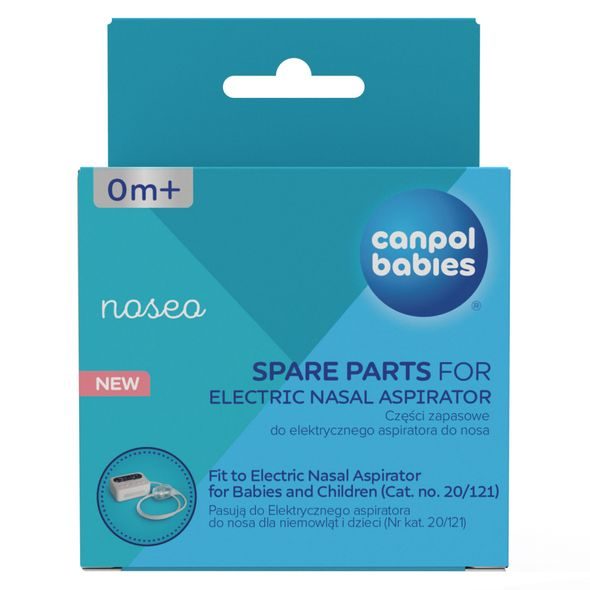 CANPOL BABIES NÁHRADNÍ DÍLY K ELEKTRICKÉ NOSNÍ ODSÁVAČCE NOSEO - NÁHRADNÍ DÍLY K ODSÁVAČKÁM - KRMENÍ
